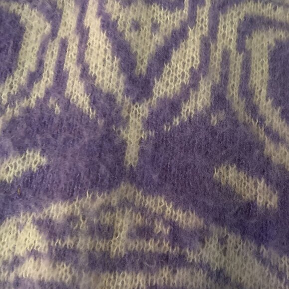 Pretty Fluffy Sweater with Buttons - Picture 9 of 10